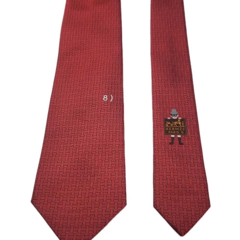 Red Silk Tie